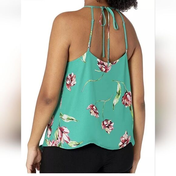 NWT Parker Harlow Top in Teal Magnolia - Picture 3 of 9